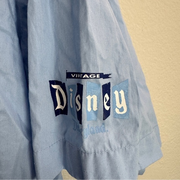 Disneyland Chip And Dale Vintage Barbershop Button Up Shirt Size XXL - Picture 4 of 8